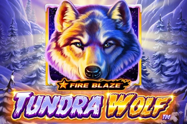 Fire Blaze Golden Tundra Wolf